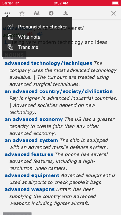 Advanced American Dictionary screenshot 4
