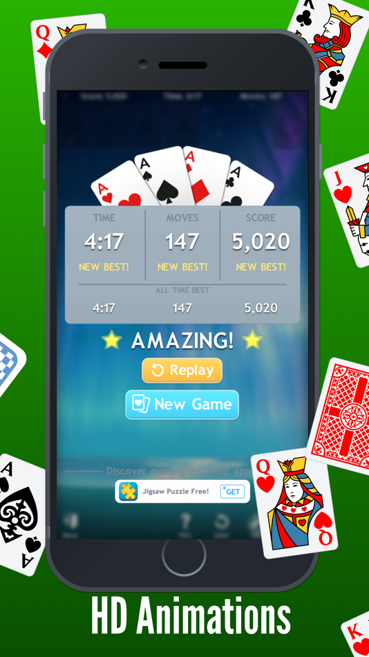 #4. Solitaire ◆ (iOS) 由: Do More Mobile, LLC.