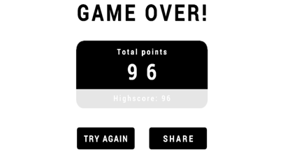 Black & White Game iPhone screenshot