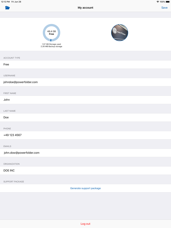 Screenshot #6 pour FAUbox