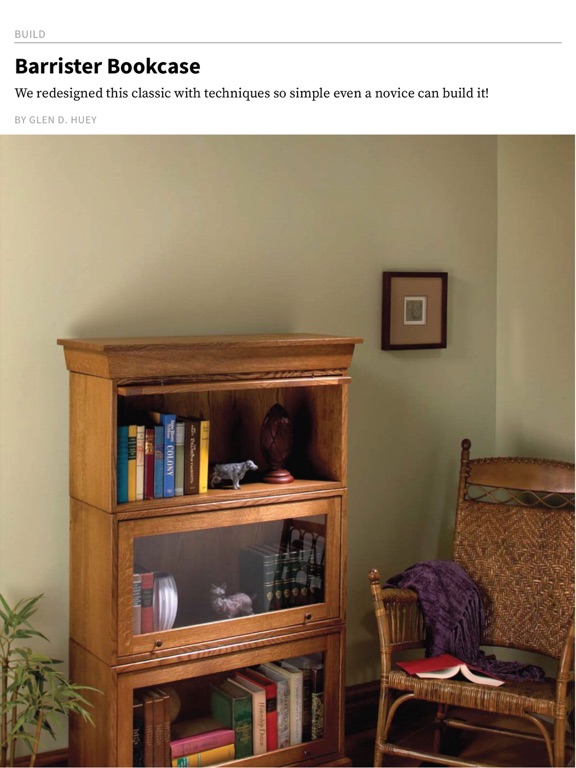 Popular Woodworking Magazine iPad screenshot 5 - Lifestyle app