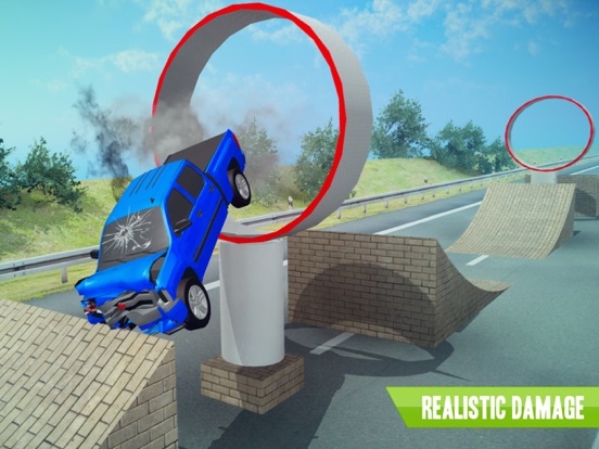 Car Crash Beam Drive Accidents iPad screenshot