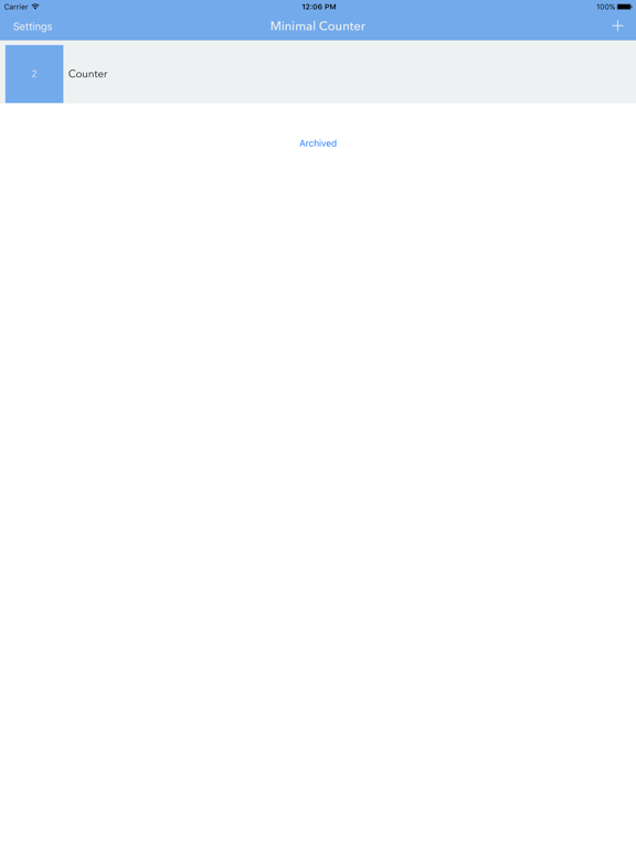 Screenshot #4 pour Minimal Tally Counter