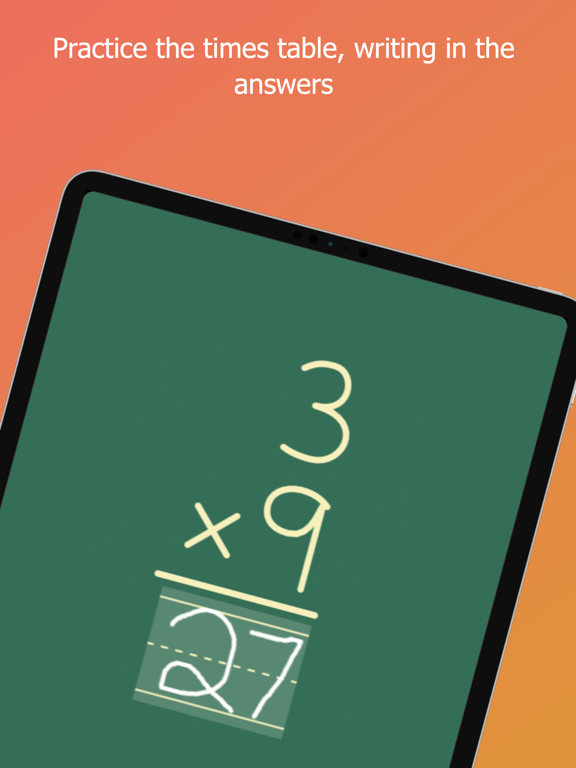 Multiplication Chalkboard