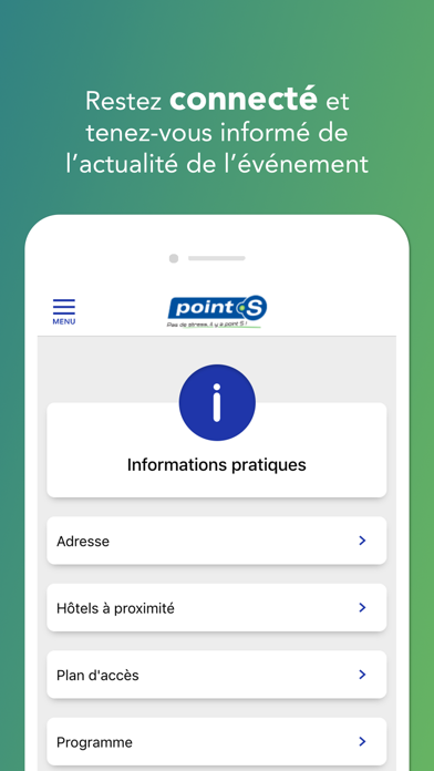 How to cancel & delete Point S Événements from iphone & ipad 3