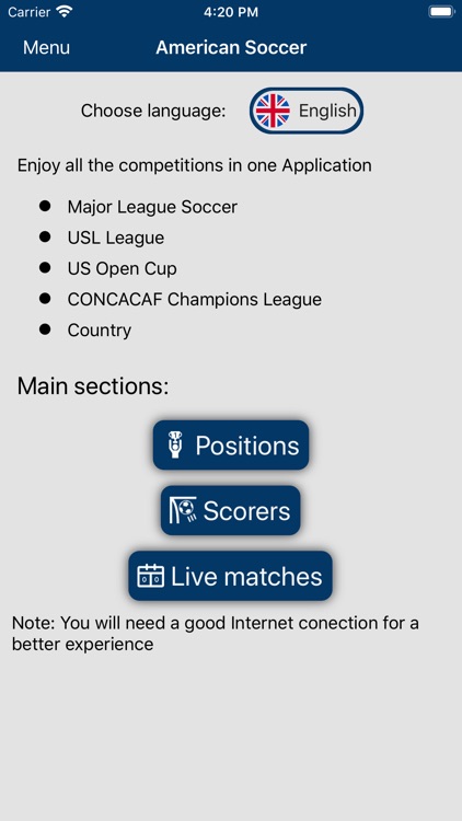 American Soccer live screenshot-4