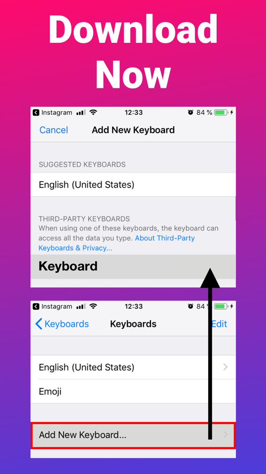 #8. Keyboard for Stories (iOS) By: Denis Prokopchuk