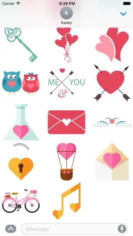 Game screenshot Love Sticker Pack hack