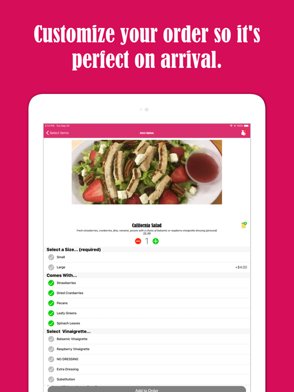 Screenshot #1 for Wrapzody Gourmet Wrapz
