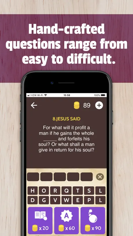 Bible Trivia App Game