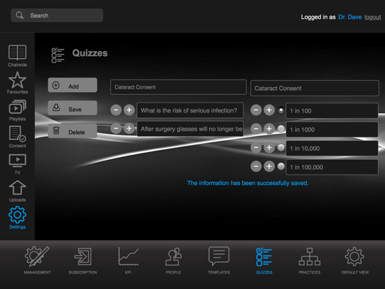 CAPTIV8 iPad screenshot 5 - Medical app