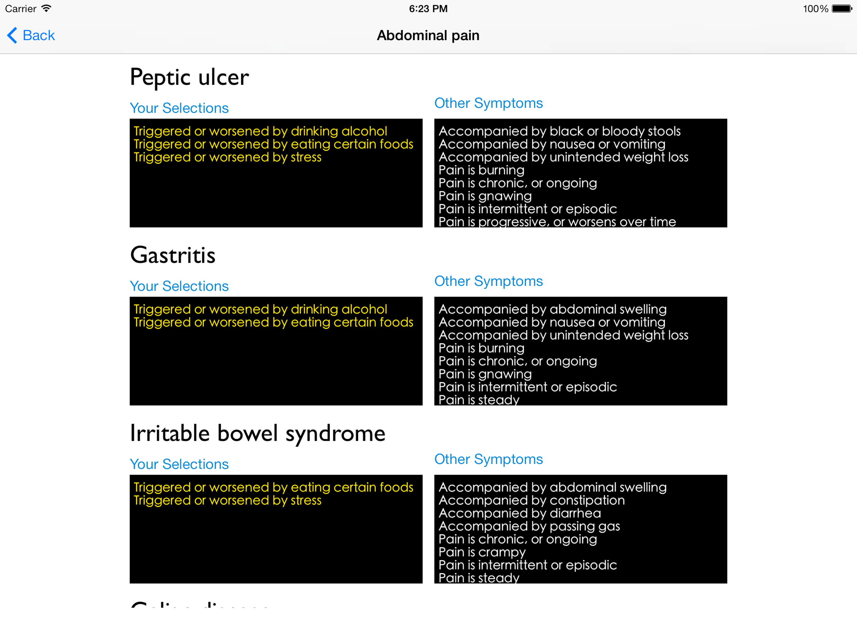 Symptoms Checker screenshot 9