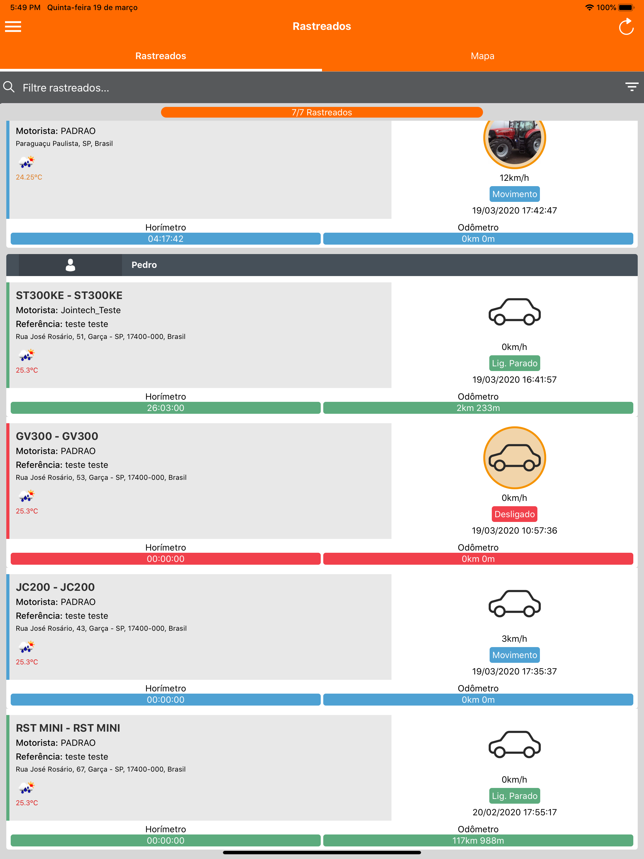Santrack Mobile screenshot 8