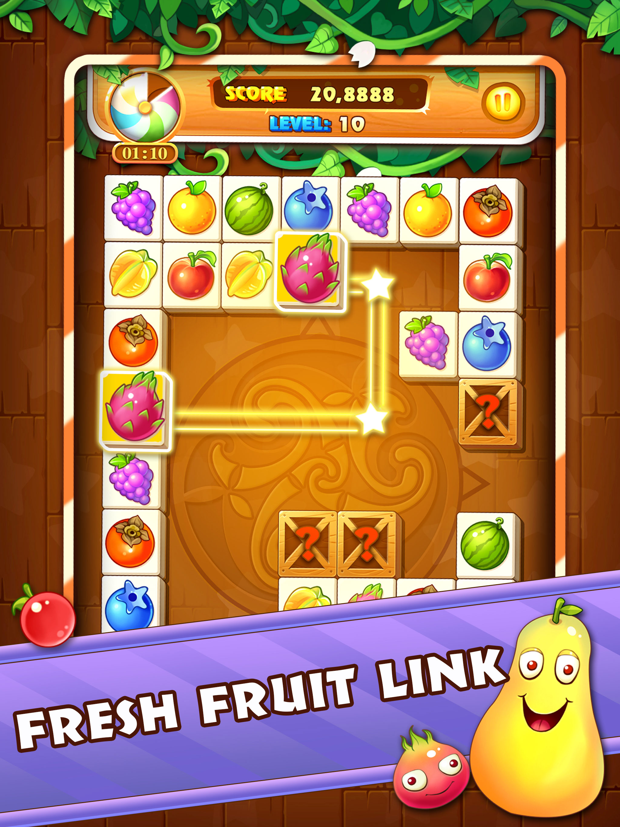 Fruit Link - Pair Match Puzzle screenshot 6