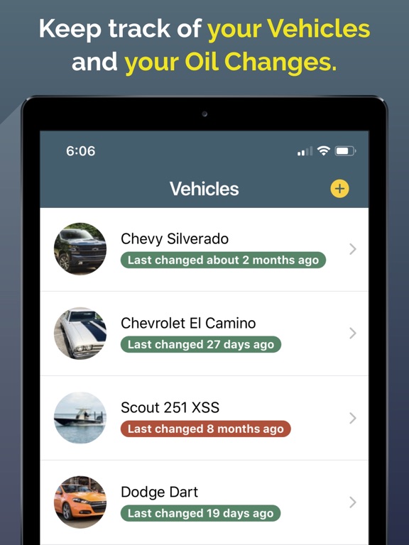 Screenshot #4 pour Oil Change App