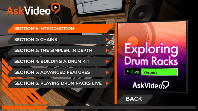 Drum Racks Course For Live