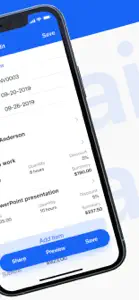 Invoice maker app – invoicing screenshot #2 for iPhone