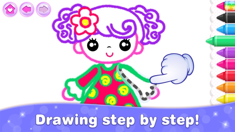 Kids Drawing Games for Girls 4