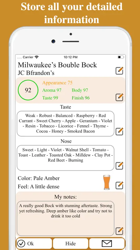 Beerista, the beer tasting app screenshot 5 of 8