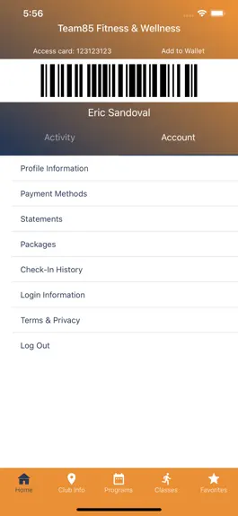 Game screenshot Team85 Fitness & Wellness hack