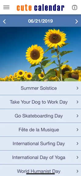 Game screenshot Cute Calendar mod apk