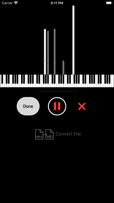 AutoPiano iPhone screenshot 3 - Music app