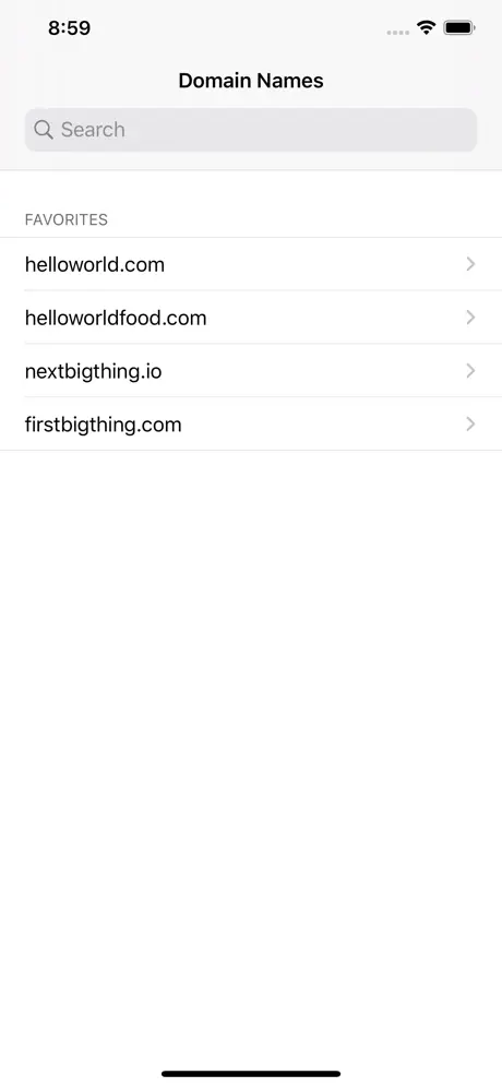 Domain Names