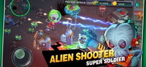 Aliens Battle:Doom Battlefield screenshot #2 for iPhone