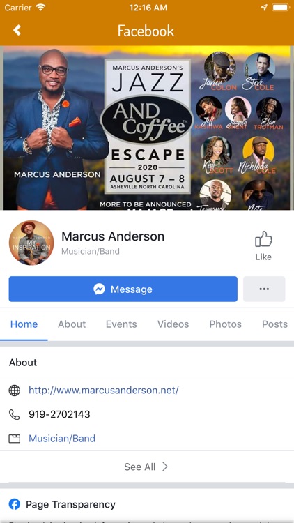Marcus Anderson Network
