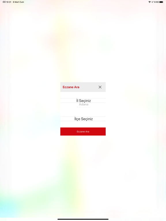 Eczanem Nerede iPad screenshot 8 - Medical app