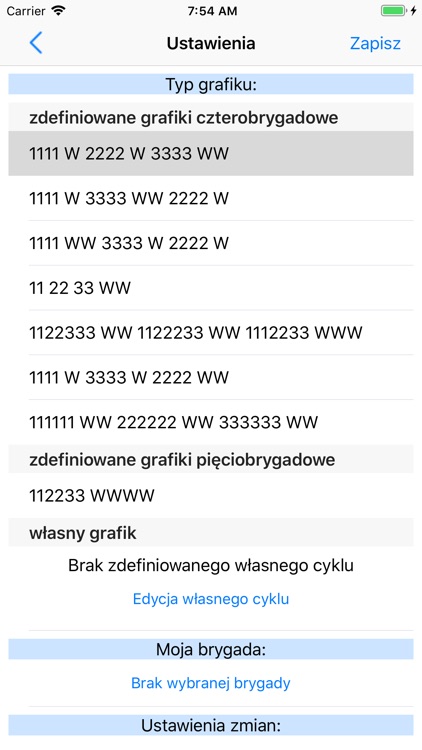 Harmonogram pracy screenshot-3