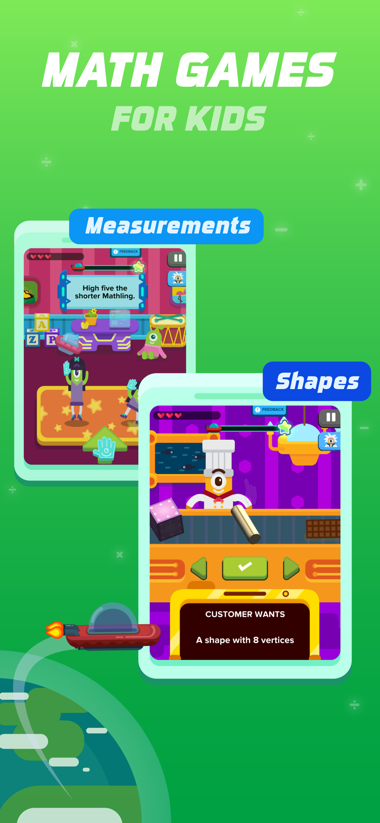 Kindergarten Math: Kids Games