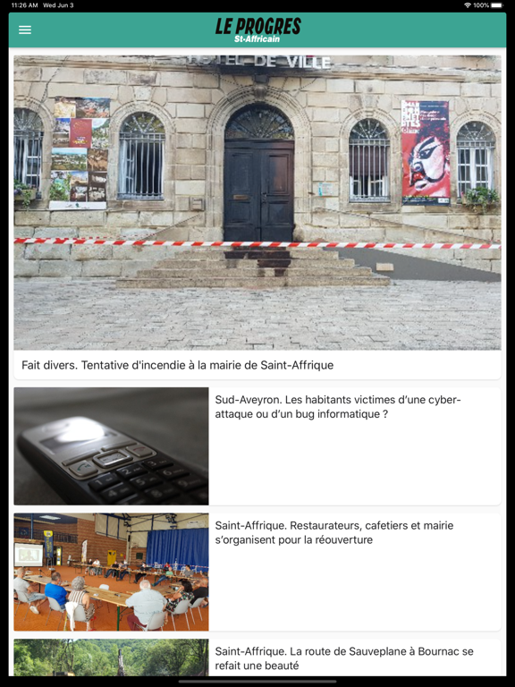 Screenshot #4 pour Le Progrès Saint-Affricain