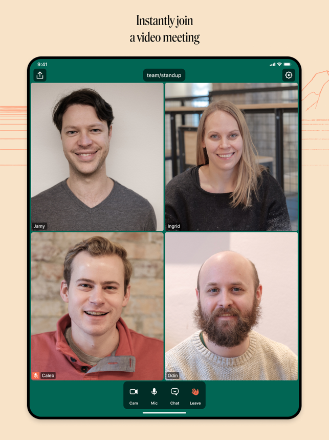 ‎Whereby - Video Meetings Screenshot