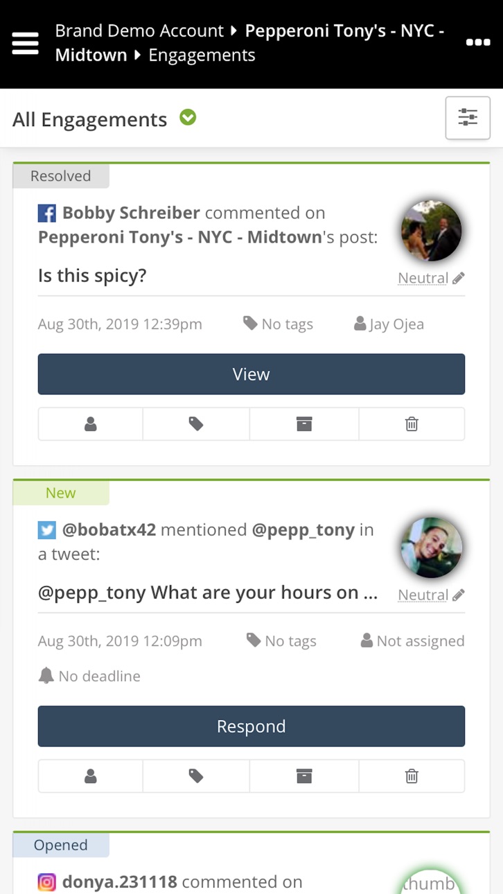 iPhone screenshot