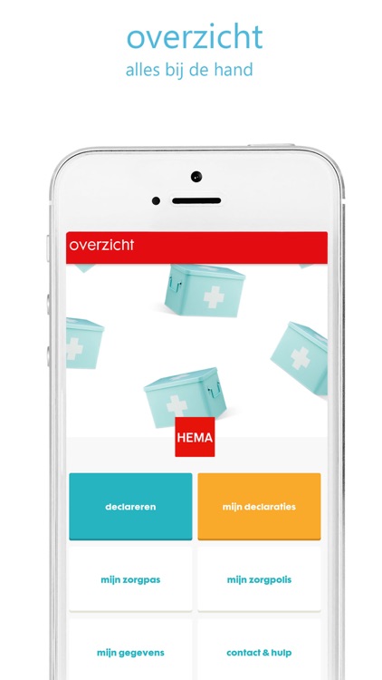 HEMA Zorg app