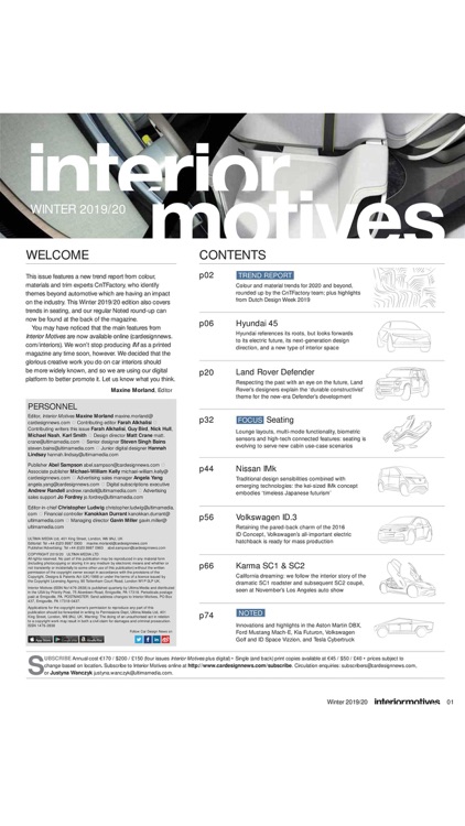 Car Design & Interior Motives
