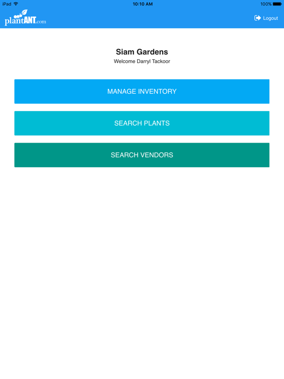 PlantAPP iPad screenshot 2 - Business app