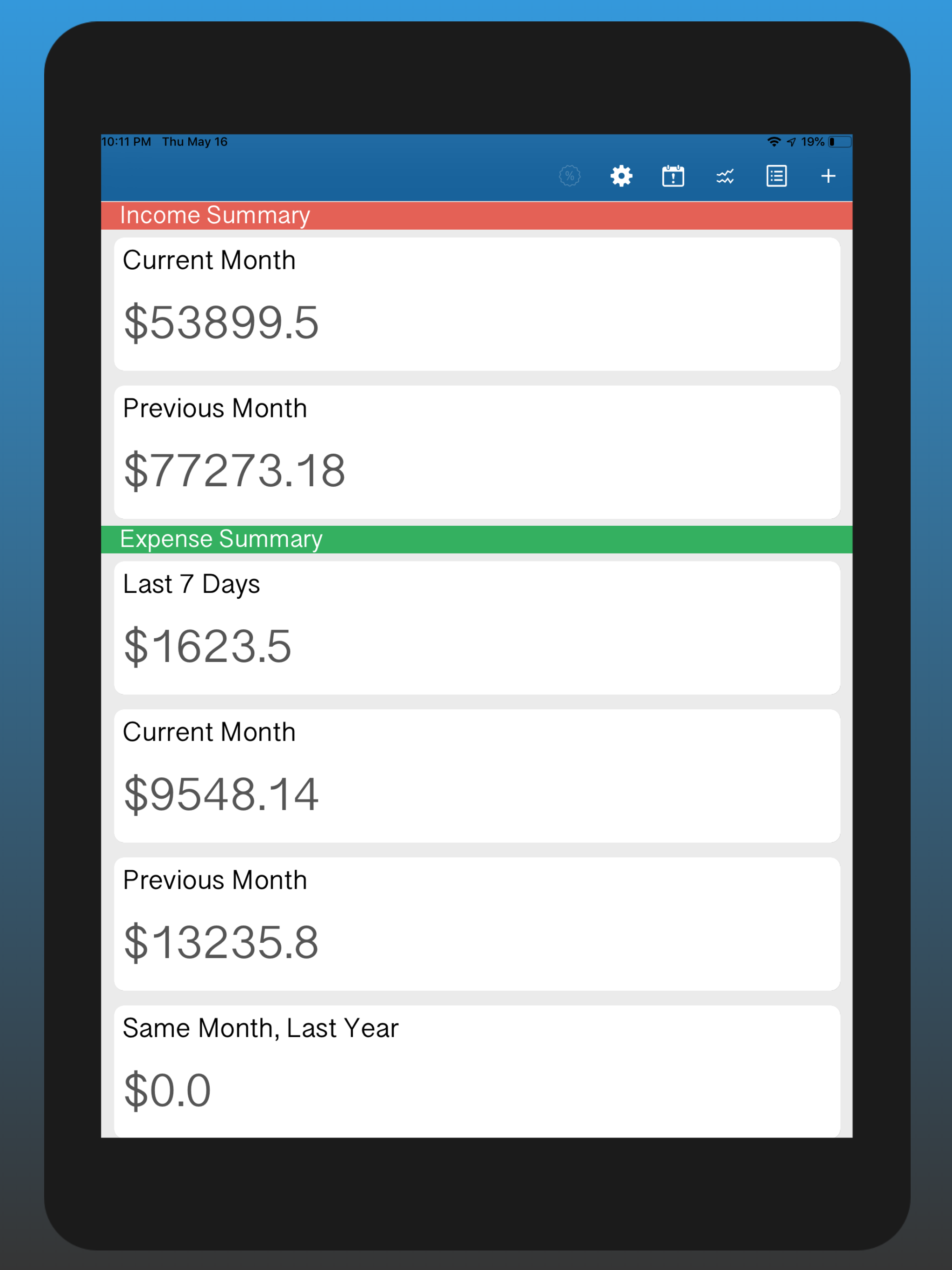 Expense & Income Money Manager