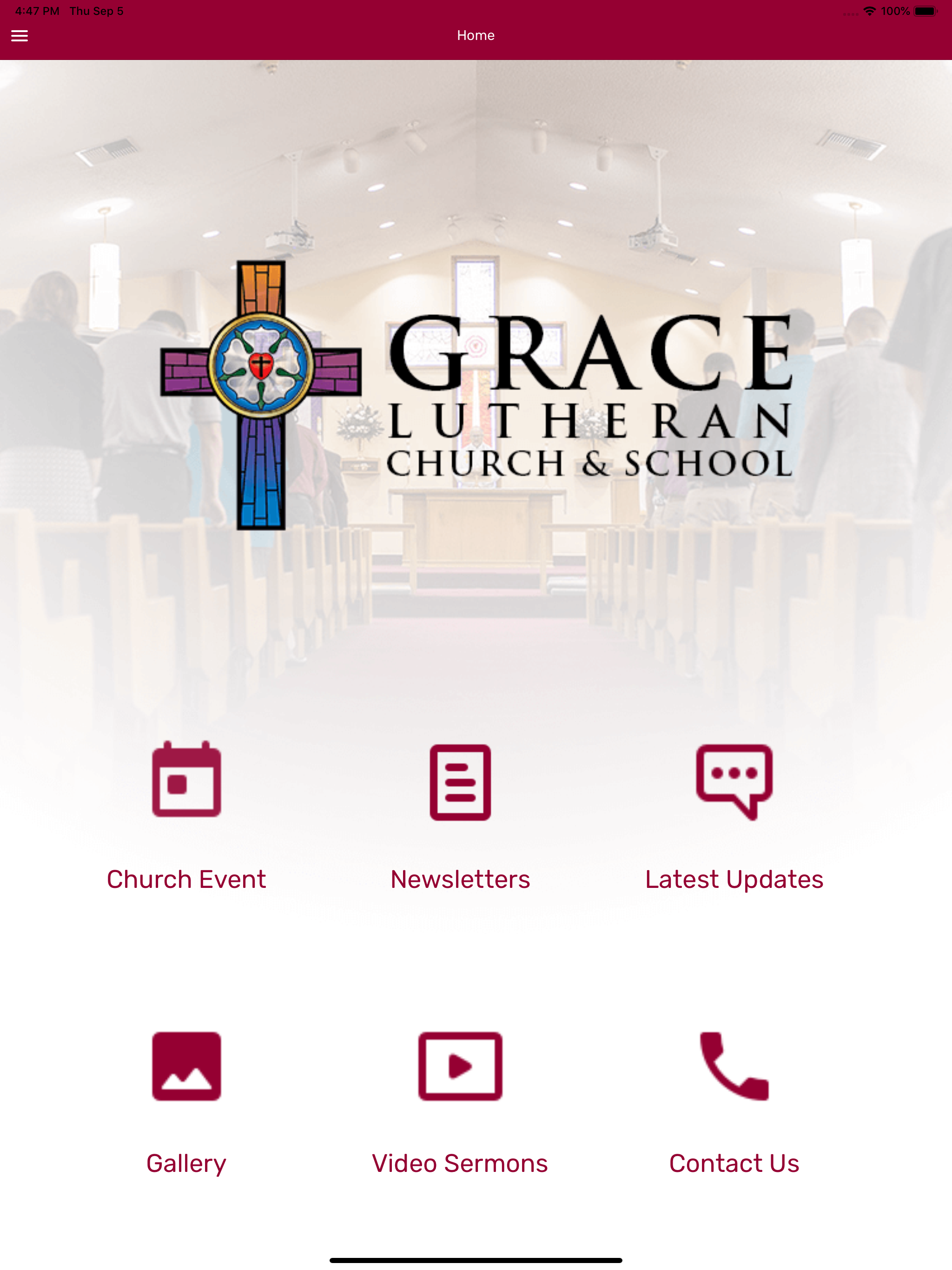 Grace Lutheran Church JAX screenshot 4