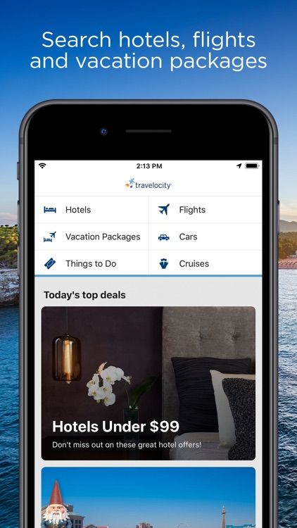 Travelocity Hotels & Flights screenshot-0