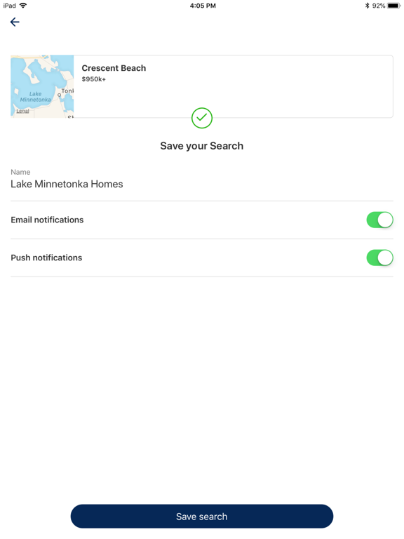 Lake Minnetonka Homes iPad screenshot 4 - Lifestyle app