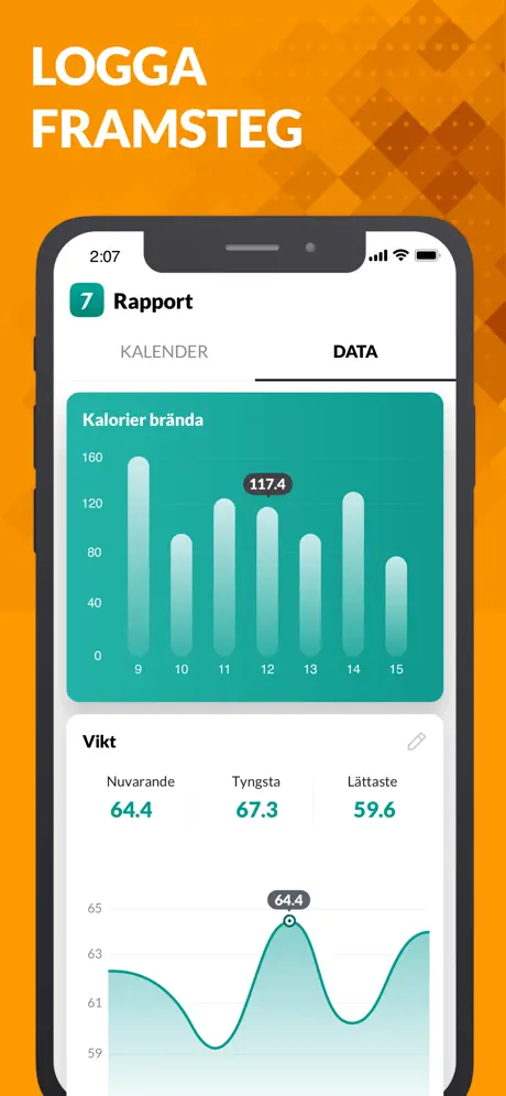 7-minutersträning – fitnessapp