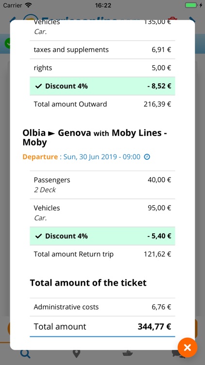 Ferries on line screenshot-3