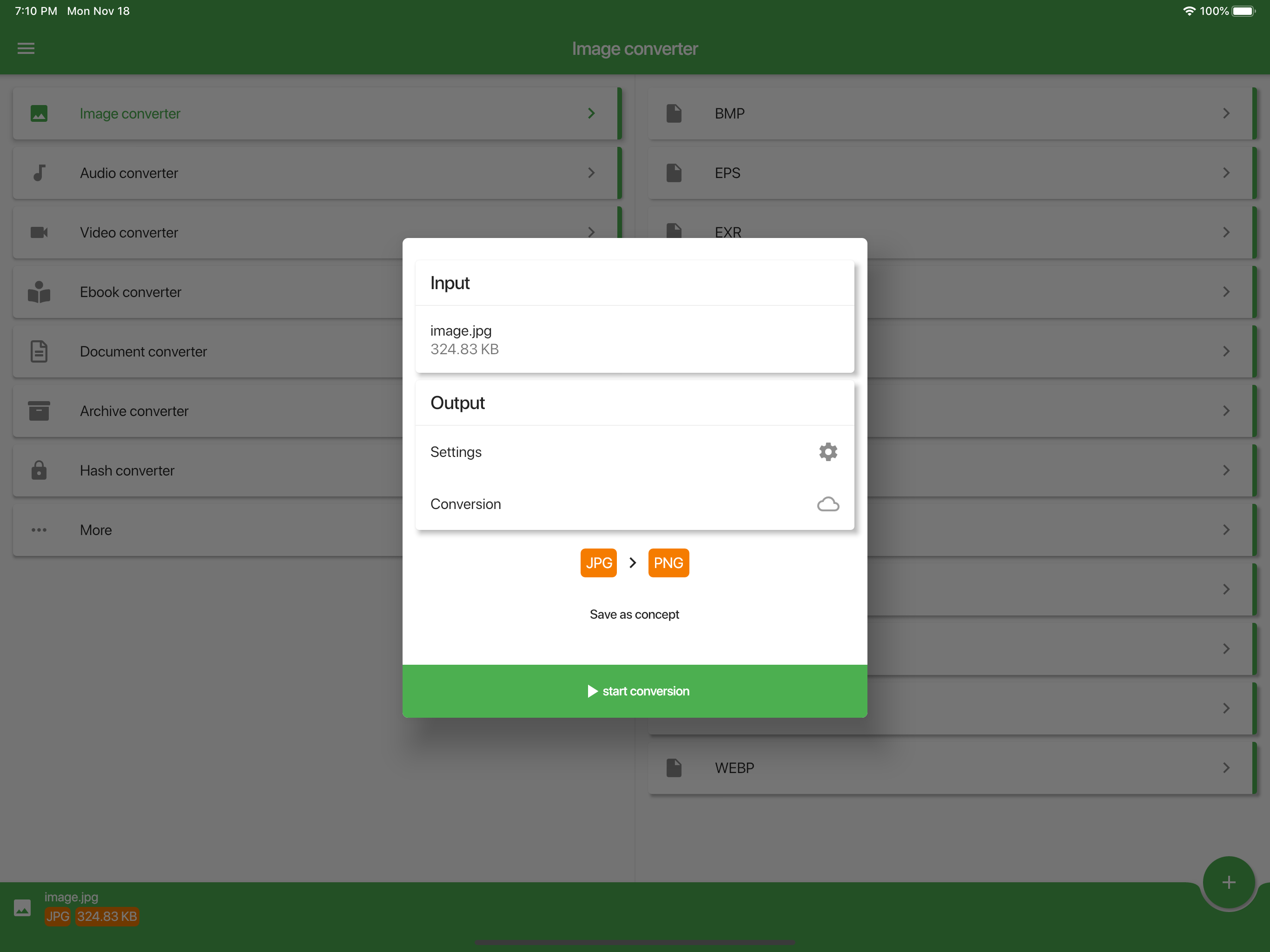 File Converter Light screenshot 7