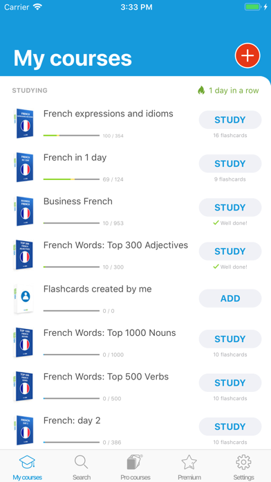 VocApp French: Learn Language Screenshot