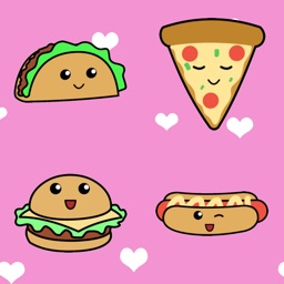 Kawaii Food Stickers