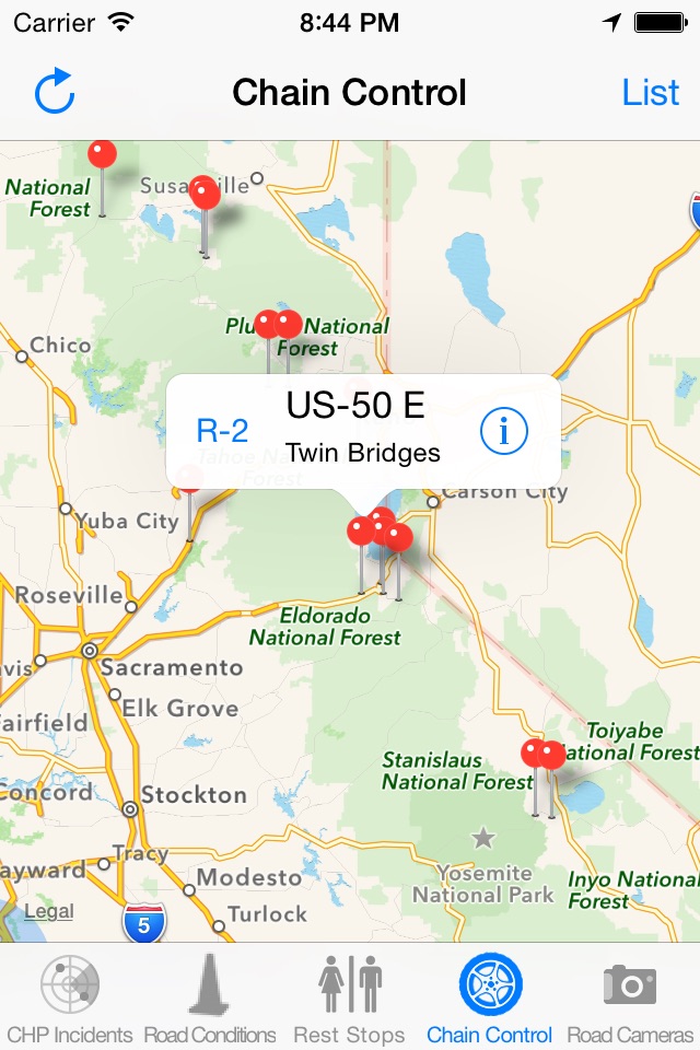 California Road Report screenshot 4