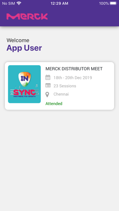 Screenshot 2 of Merck Connect: Events, Engage App