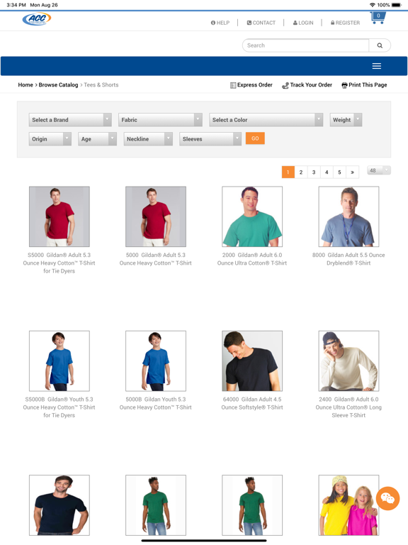 Atlantic Coast Cotton iPad screenshot 5 - Business app